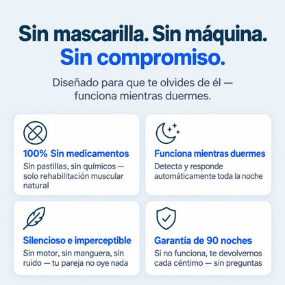 Sensor de Vibración Anti-Ronquidos & Apnea™