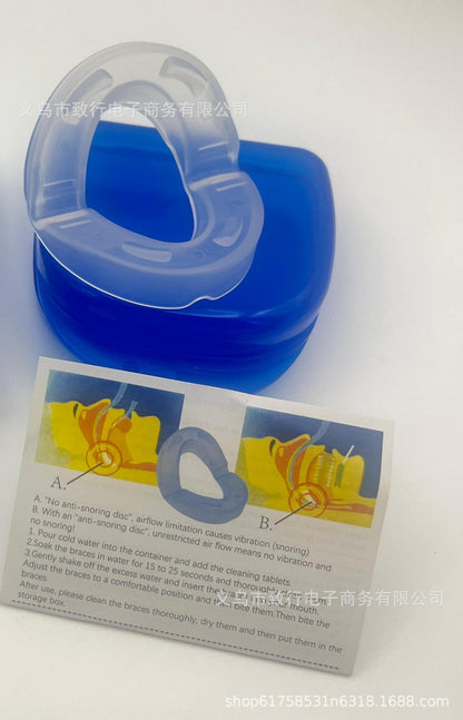 Sleep Anti-Grinding Tooth Bite Tongue Stop Snoring Tooth Protection Artifact