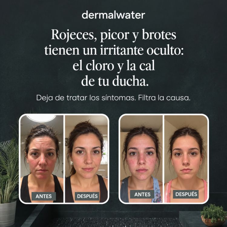 Filtro de Ducha con Infusión Hialurónica