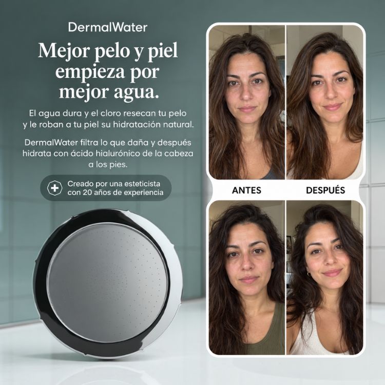 Filtro de Ducha con Infusión Hialurónica